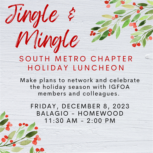 South Metro Chapter Holiday Flyer