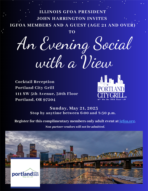 IGFOA Member Social Reception at GFOA National Conference IGFOA